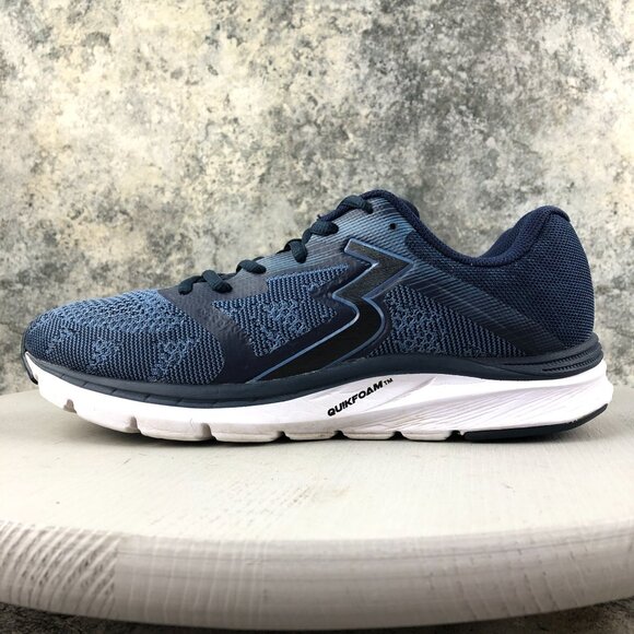 361 Degrees Men's Size 8.5 Spinject Denim Blue Sport Running Sneakers Y804-6870 - Picture 6 of 15
